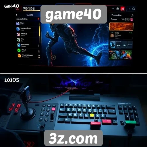 Estudo sobre a evolução da interface do game40